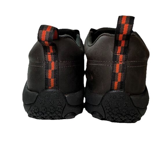 Merrell Jungle Moc Leather Comp Toe Work Shoe Men Size 10W 62044 Anti-Slip Brown - Picture 5 of 15